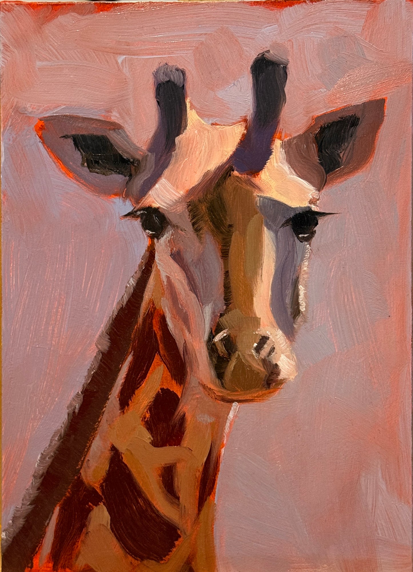 Purple Giraffe